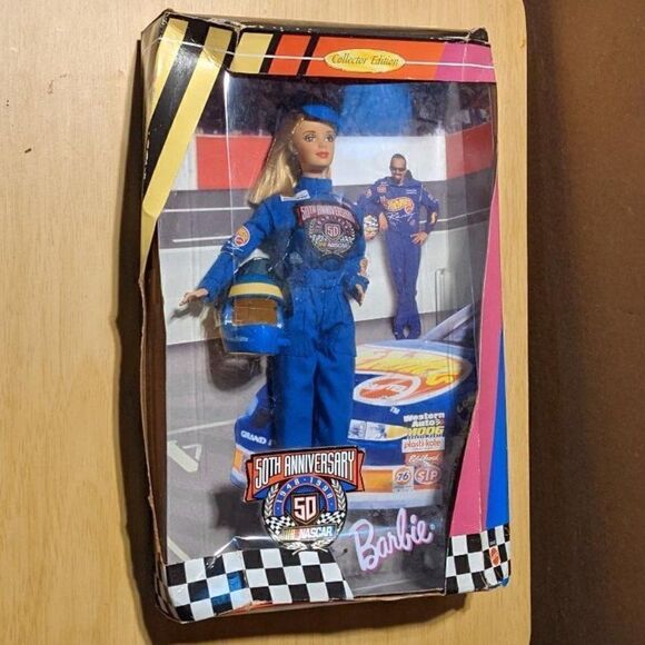 BARBIE NASCAR 50TH ANNIVERSARY COLLECTOR EDITION - Picture 1 of 6